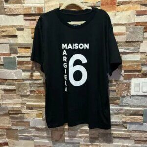 Maison Margiela MM6 Alphanumeric Printed T-Shirt